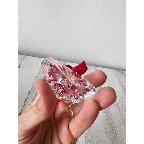 Waterford diamond crystal ornament RARE Xmas tree - Picture 6 of 7